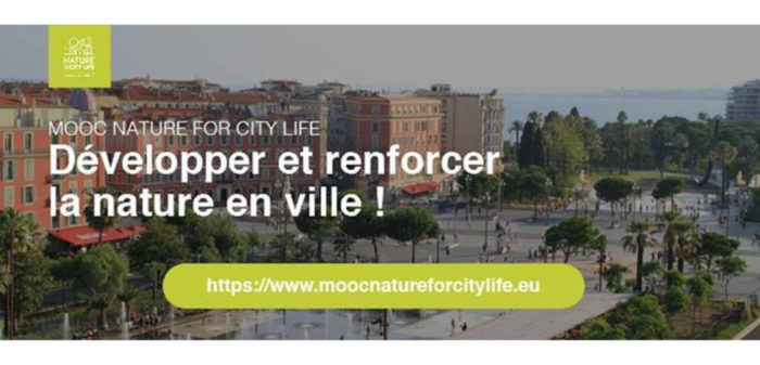 MOOC Nature for City LIFE sur la nature en ville et l’adaptation au changement climatique.