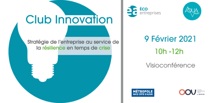 [CLUB INNOVATION] Stratégie de l’entreprise au service de la résilience