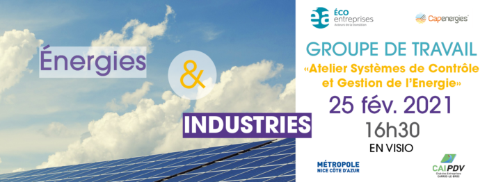 GT Energies & Industries : Atelier Systèmes de Contrôle et Gestion de l’Energie