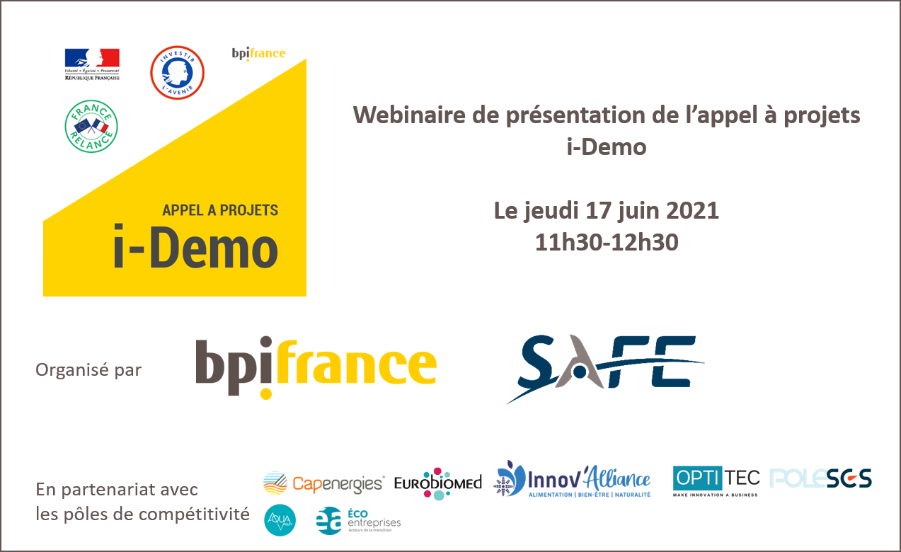 webinaire de présentation de l’appel à projets i-démo