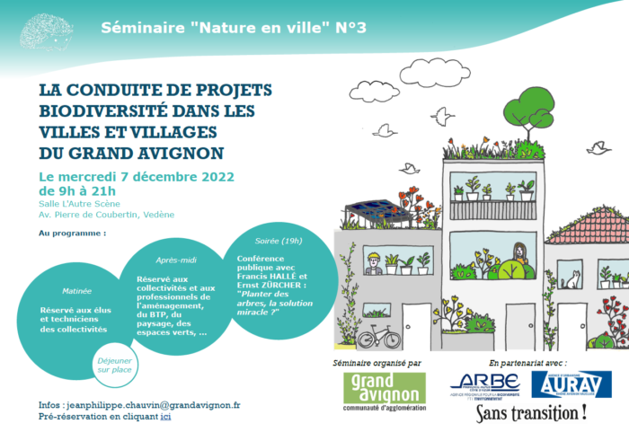 Séminaire “Nature en ville” n°3