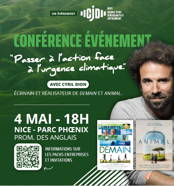 Conférence – événement avec Cyril DION