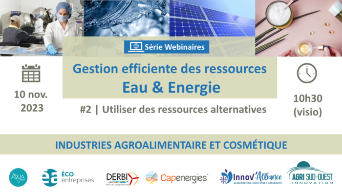 GT Eau & Énergie pour les industries agroalimentaires 