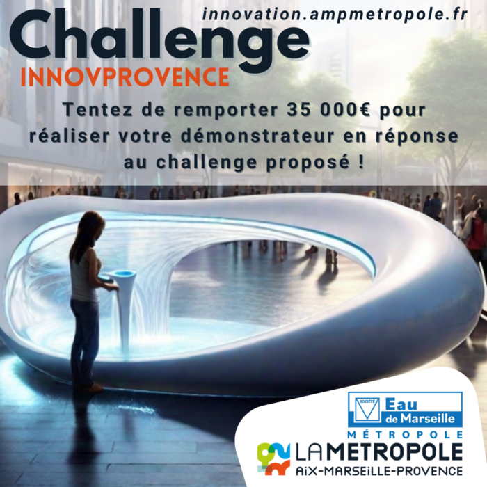 Appel à projets : Challenge InnovProvence EAU